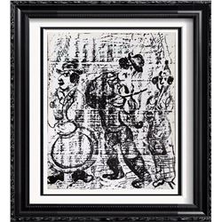 Marc Chagall Original Lithograph Colored Museum Fantastic Art