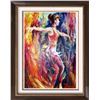 Image 1 : Ribbon Dancer Abstract Original Painting Canvas