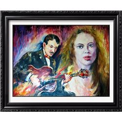 Painting On Canvas Musical Theme Abstract Textured Sale