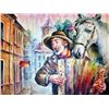Image 2 : Beautiful Palette Knife Original Signed Painting on Canvas Israeli Artist Dealer Sale