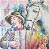 Image 3 : Beautiful Palette Knife Original Signed Painting on Canvas Israeli Artist Dealer Sale