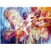 Image 2 : Painting On Canvas Musical Theme Abstract Textured Sale