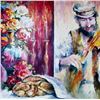 Image 3 : Beautiful Palette Knife Original Signed Painting on Canvas Israeli Artist Dealer Sale