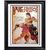 Image 1 : Antique Poster Style Print Large Colorful Only $10