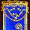 Image 3 : Opus Colorful Bold Mixed Media Modern Painting Signed Original Art Canvas