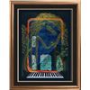 Image 1 : CHOPIN Hand Signed Original Painting CANVAS 40x30 Colorful ART Sale