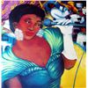 Image 2 : Lady Singer Large Colorful Jazz Poster
