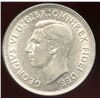 Australia 1951, Silver Florin, King George VI, Grade AU-UNC