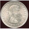 Australia 1954, Silver Florin, Elizabeth, Royal Visit, Grade UNC