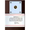 Image 2 : China 1985, Gold 1/10th ounce Vault Protector,  PROOF with COA