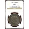 Image 1 : Cuba 1898, Silver 1 Peso, Rare date, NGC AU-55