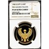 Image 1 : Egypt 1985, Gold 100 Pounds, Golden Falcon, NGC PF-69 Ultra Cameo