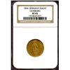 Image 1 : Germany 1836, Gold Ducat, Hamburg, NGC XF-45, Knight in Armor with Shield