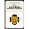 Image 1 : Germany 1873 C, Gold 20 Marks, Prussia NGC MS-64 Gem