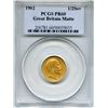 Image 1 : Great Britain 1902, Gold 1/2 Sovereign MATTE PROOF, PCGS PR-60