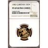 Image 1 : Great Britain 1983, Gold Sovereign, PROOF, NGC PF-69 Ultra Cameo