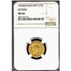 Image 1 : Hungary 1870 KB, Gold 10 Franc (4 Forint), NGC MS-66 Restrike