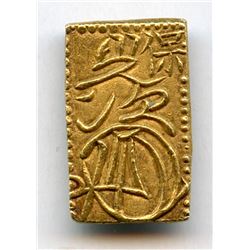 Japan 1837-1858, Gold Ichi Bu, Tempo Era, Choice AU