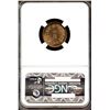 Image 2 : Korea 1909, 1/2 Chon, NGC MS-65 RB