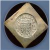 Image 1 : Netherlands 1672, Goningen Seige Klippe, Silver 50 Stuivers, 8 lines of fancy engraving on the rever