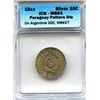 Image 1 : Paraguay 18xx, Silver 20 Centavos, Pattern, ICG MS-64