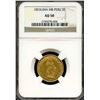 Image 1 : Peru 1853, Gold 2 Escudos, Lima,  NGC AU-50