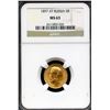 Image 1 : Russia 1897, Gold 5 Roubles, NGC MS-63