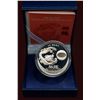 Image 1 : Thailand 2000, Silver 50 Baht, Lunar Dragon, PROOF with Box and COA
