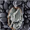 Image 1 : Natural Stone Hand carved Pendant