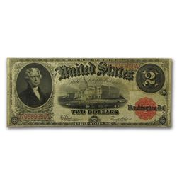 1917 $2.00 Legal Tender Fine