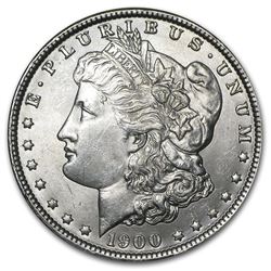 1900 MORGAN SILVER DOLLAR BU MS-63