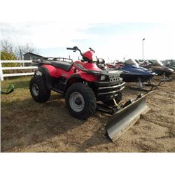 2002 Polaris Sportsman 400 4x4 w/plow SN#-4XACH42A82B763739