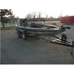 1988 Ranger 363V 17ft boat w/1988 trailer SN#-RNG1K1271788