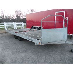 1998 Aluma 4 plc trailer SN#-1YGSF1823WB840079