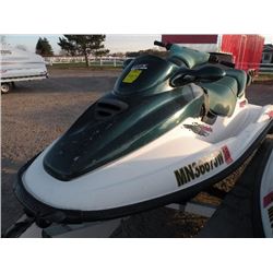 1996 Bombardier GTX 10ft, Does Not Run SN#-ZZNH3369C696