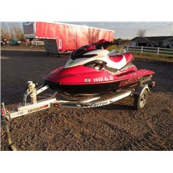 2008 SeaDoo RXP 155 10ft w/2009 Triton trailer SN#-YDV34420A808