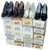 Image 1 : 20 pair vintage NOS ladies Drew shoes, various colored pumps from 1940's, all in original boxes.