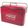 Image 1 : Embossed Coca-Cola picnic cooler, very good condition, 18"L.