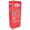 Image 1 : Coin operated Cavalier model C-51 working Coca-Cola machine, older restoration.