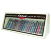 Image 1 : Esterbrook fountain pen display case, full of misc. fountain pens, C.1950