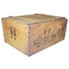 Image 1 : "Gold Dust Twins" wooden washing powder advertising box w/hinged lid, 27"W x 12"H.