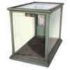 Image 1 : Painted pine country store counter display case w/paper Pepsin Phosphate Chewing Gum sticker, 15" x 