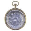 Image 1 : Watchmaker's trade sign, double-sided, tin inserts in cast iron frame, Nelson name in center, 23" Di