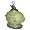 Image 1 : Syrup Dispenser, "Wards' Lemon Crush," w/pump, C.1910.