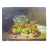 Image 1 : Oil painting of apples, 21"W x 26"H.