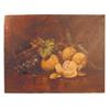 Image 1 : Still life oil painting on canvas of oranges,  20 1/2" W x 16" H.