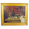 Image 1 : Still life oil painting on canvas of mushrooms, C.1870-1880's, 25"W x 21"H.