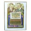 Image 1 : Die cut cdbd. sign for "Bank Note Cigars."