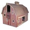 Image 1 : Wonderful handmade "Moran" miniature barn, Charles Petrovich, 42"W x 53"L.