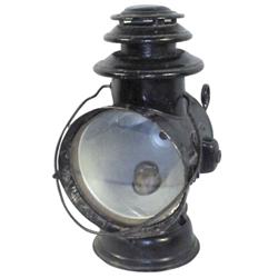 Deitz "Union" driving lamp, pat. 1920, 11"H.